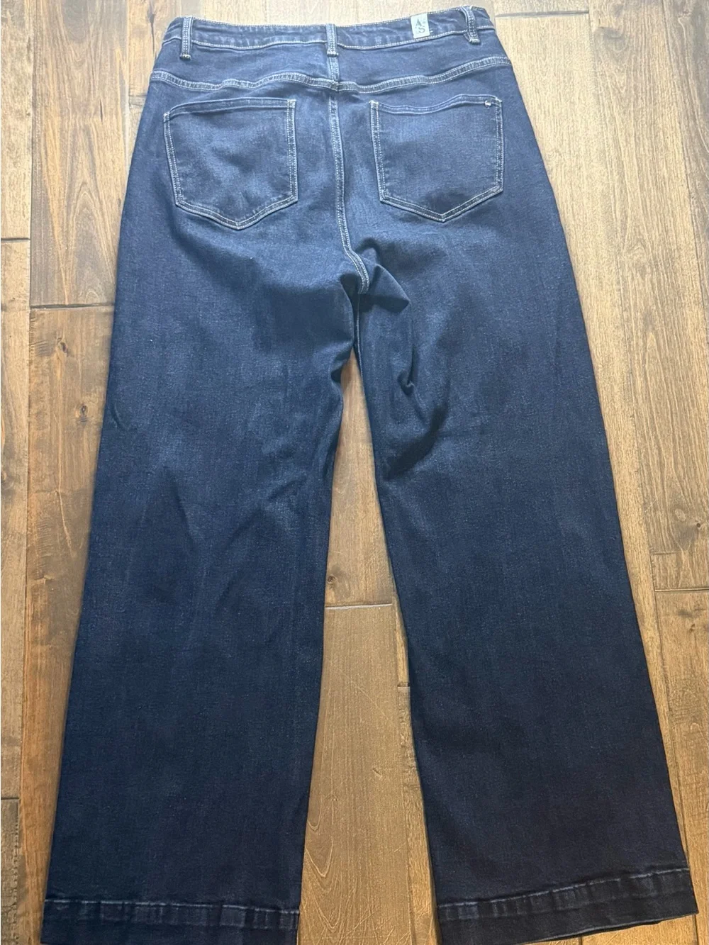 Altar’d State Women’s High Rise Wide Leg Jeans Dark Wash Denim Size 31
